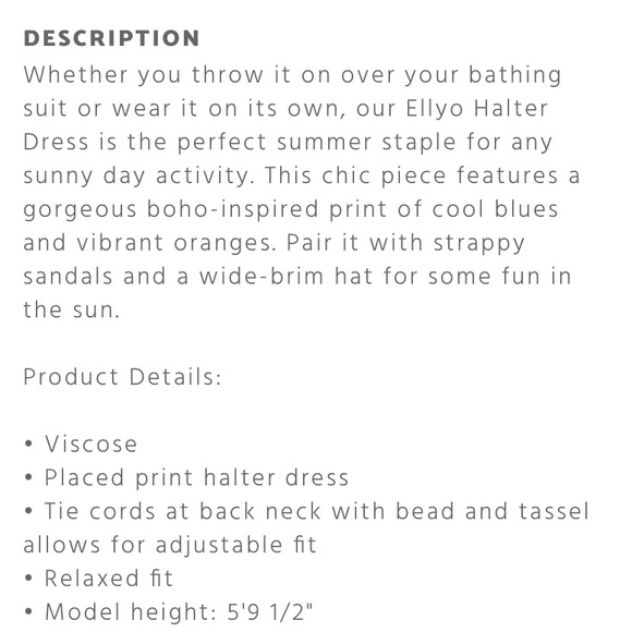 Johnny Was Ellyo Halter Dress - Picture 5 of 6